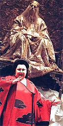Jane Eaglen as Turandot in the 2001 Royal Opera production