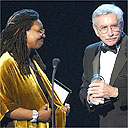 Whoopi Goldberg and Edward Albee at the Tony awards