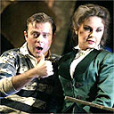 Garry Magee and Alison Roddy in The Silver Tassie. Photo: Tristram Kenton