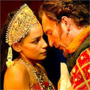 Sasha Behar and Antony Byrne in The Island Princess