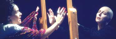 Sophie Faucher as Kahlo in La Casa Azul