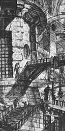 Piranesi, detail from Le Carceri, 1761