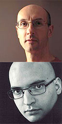 Martin Speake (top) and Ethan Iverson