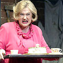 Christine Moore in The Safari Party, Hampstead Theatre