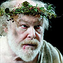 Timothy West as King Lear, Old Vic, London 