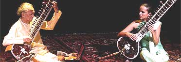 Ravi and Anoushka Shankar