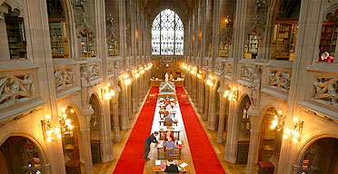 The John Rylands Library in Manchester