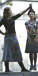 Kate Jakeaways and Lucy Porter