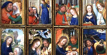 The Stein Quadriptych (detail) / Illuminating the Renaissance