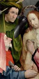 Bosch's Christ Mocked. Photograph: National Gallery
