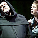 David Troughton and Naomi Frederick in Measure for Measure, National Theatre
