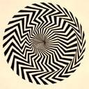 Study for Blaze 1962 by Bridget Riley