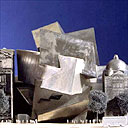 Model of Daniel Libeskind's proposed 'Spiral' extension to the V&A