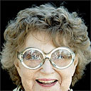 Muriel Spark at the Edinburgh book festival