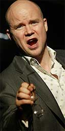 Toby Young plays himself in How to lose friends and alienate people, oct 04