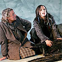 Sorcha Cusack and Holly Hunter in By the Bog of Cats, Wyndhams Theatre, London
