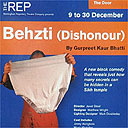 Poster for Behzti, the play set in a Sikh temple that has had to be cancelled