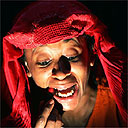 Yvonne Gidden in Bites, Bush theatre, jan 05