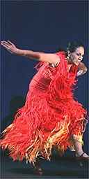 Carmen Cortes in The Four Elements, Sadler's Wells, London