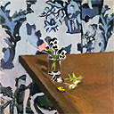 Detail from Matisse's Pansies
