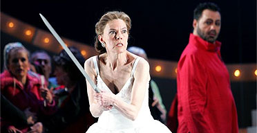 Kathleen Broderick as Brunnhilde in The Twilight of the Gods March April 2005