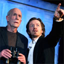 Hugh Ross and Jonathan McGuinness in Pyrenees, Menier Chocolate Factory, London