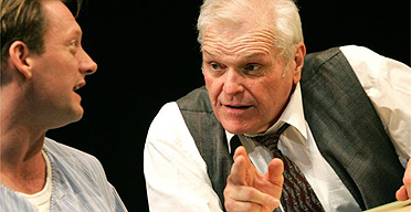 Douglas Henshall and Brian Dennehy in Death of a Salesman