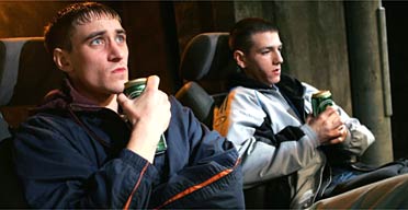 Toby Alexander and Josef Altin in Kingfisher Blue