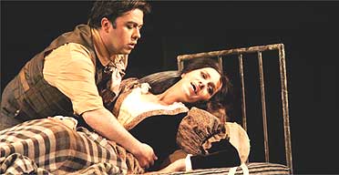 Angela Gheorgiu (Mimi) and Tito Beltran (Rodolfo) in La Boheme
