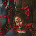 madonna on the rocks