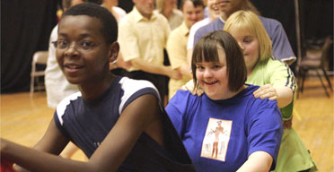 Once Upon a Quarry Hill in rehearsal