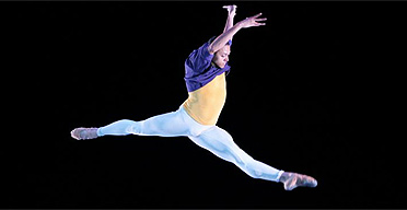 Glen Allen Sims with Alvin Ailey American Dance Theatre