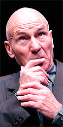 Patrick Stewart in A Christmas Carol, Albery Theatre, London