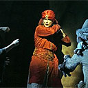 Simon Thomas as Aladdin in Derby Playhouse production of Arabian Nights, December 2005