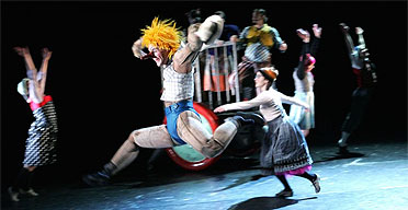 Matthew Hart as Pinocchio at the Linbury Theatre, December 2005