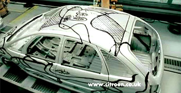 The advert for the Citroen Picasso, whose name is licensed by the artist's family