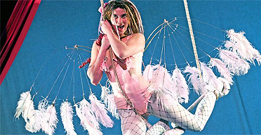 Natalia Tena in Nights at the Circus, Lyric Hammersmith, January 2006