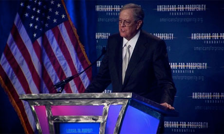 David Koch, founder of Americans for Prosperity