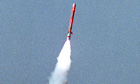 Missile capable of carrying nuclear warheads
