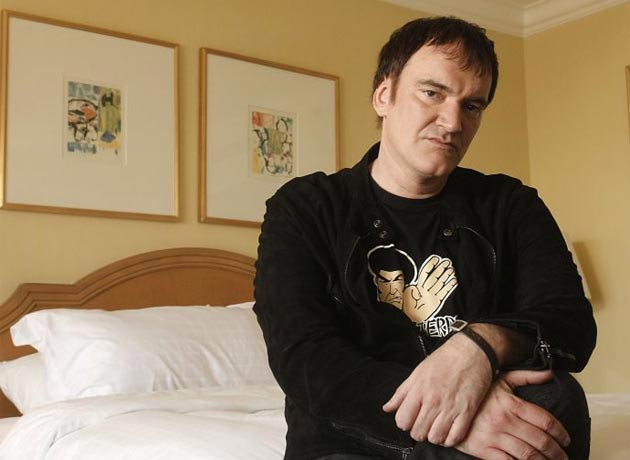 Quentin Tarantino in LA's Four Seasons hotel
