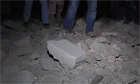 Gaddafi's compound 'hit by allied air strikes on Tripoli' - video