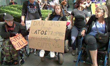 Disability cuts protests may