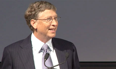 Bill Gates backs more UK aid  - video