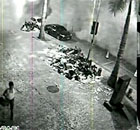 CCTV capture collapsing buildings in Rio de Janeiro