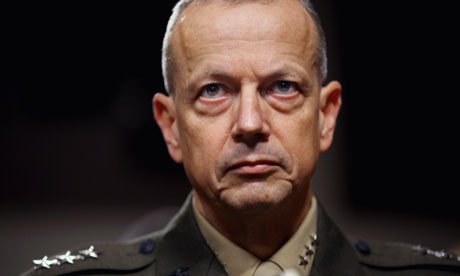 General John Allen: testing task in Afghanistan for scandal-hit high flyer | World news | The Guardian - General-John-Allen-008