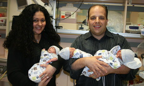 Miami doctors pull off medical first to save mother and triplets twice over