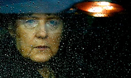 Germany's chancellor Angela Merkel arrives for an EU leaders summit in Brussels