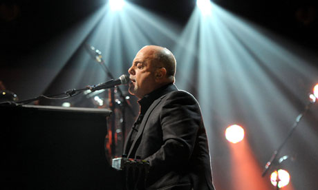 Billy Joel in rehearsals for the Sandy relief concert