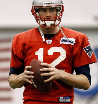 New England quarterback Tom Brady