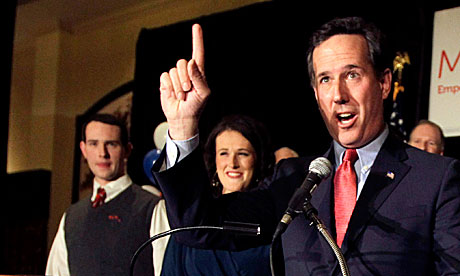 Rick Santorum triumphs in Colorado, Minnesota and Missouri – live